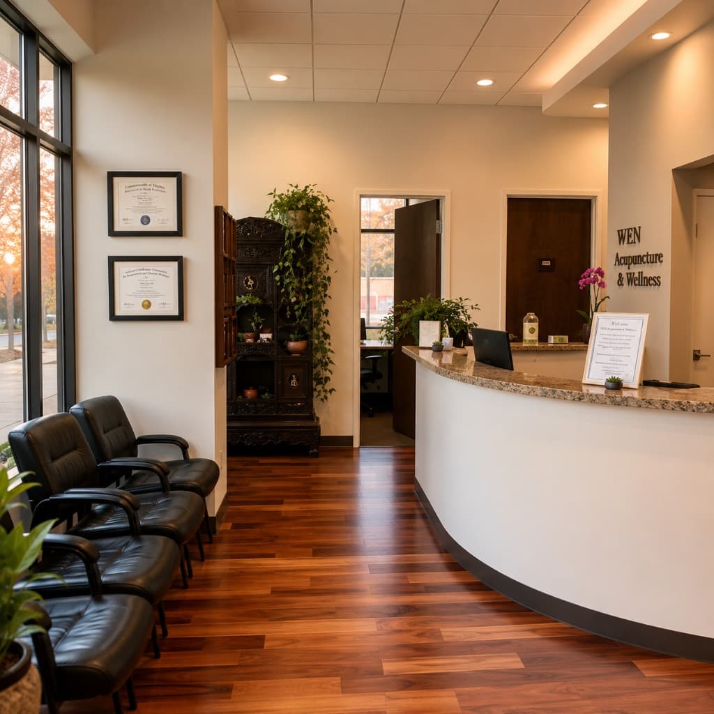 Reception at Wen Acupuncture & Wellness