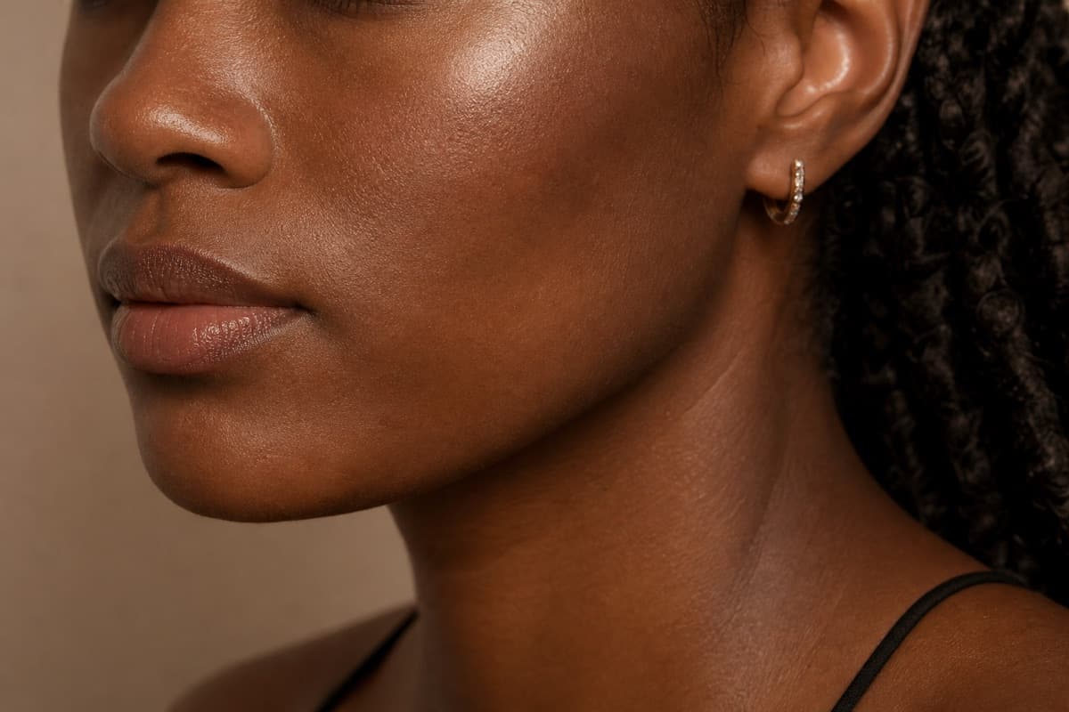 Skin vitality study reflecting microneedling care