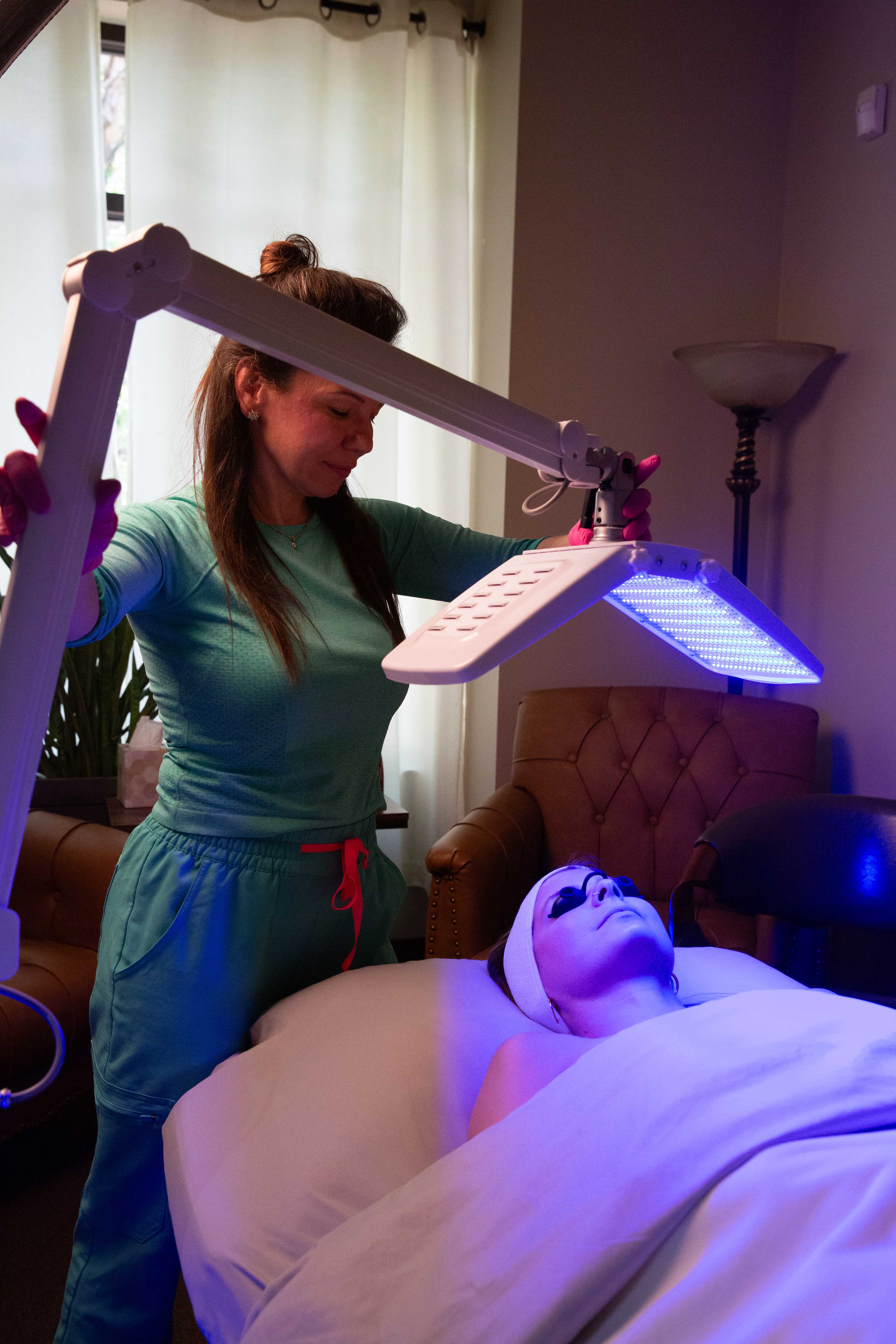 LED light therapy as part of the Healthy Aging pathway